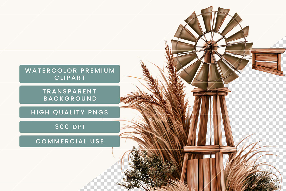Watercolor Autumn Clipart Bundle, an Object Illustration by BusyDaydesign (Photo 7 of 9)