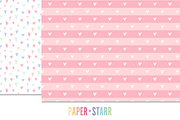 Pastel Valentines Day Patterns, a Pattern Graphic by Paper Starr Studio (Thumbnail 6 of 7)