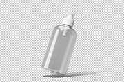 Amber Pump Bottle Mockup, a Cups & Container Mockup by Akebareee (Thumbnail 2 of 3)