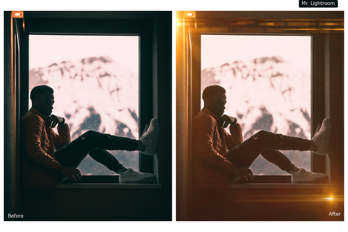 100 Cinematic Flares Overlays, a Layer Style Add-On by HappyNews (Photo 7 of 8)
