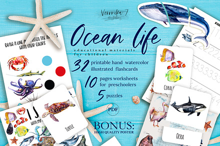 Ocean animals activities for kids