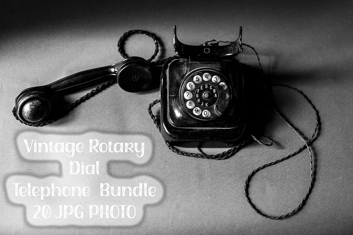 black rotary telephone vintage call, an Arts & Entertainment Photo by VetalStock (Photo 1 of 5)