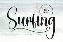 Surfing | Script Font