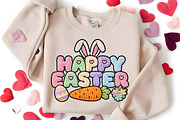 Crochet Happy Easter Png, Easter Png, an Illustration by Canvas Craft (Thumbnail 4 of 7)
