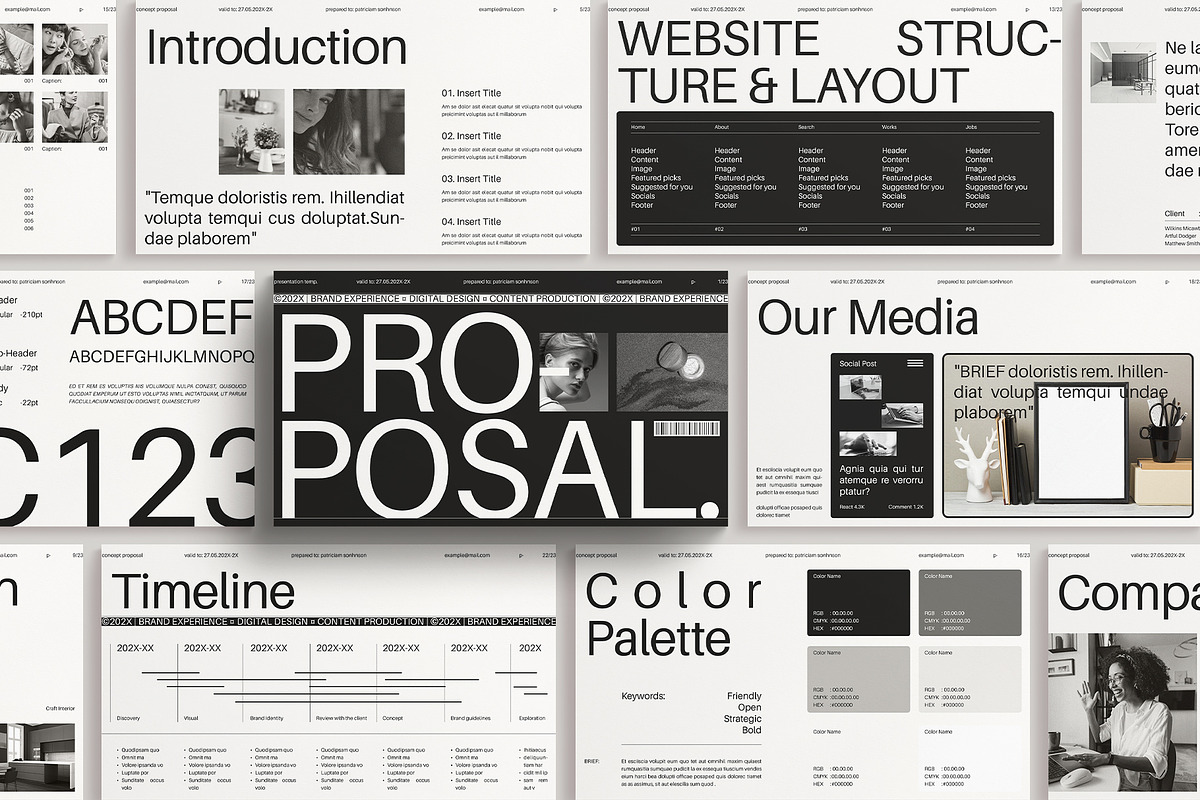 Proposal Presentation Template, a Presentation Template by E-Type (Photo 1 of 5)