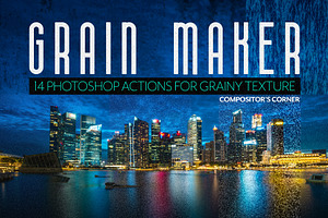 14 Photoshop Grain Texture Actions