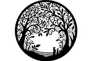 Fantasy Nature Laser Cut Set, an Object Graphic by jahid234 (Thumbnail 6 of 13)
