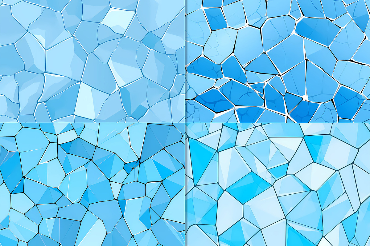 20 Seamless Ice Ice Baby Patterns, a Pattern Graphic by Nordic Design (Photo 7 of 9)