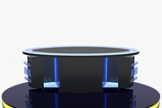 TV Studio Desk Collection (12 PCS), a Furniture 3D Model by akerStudio (Thumbnail 137 of 153)