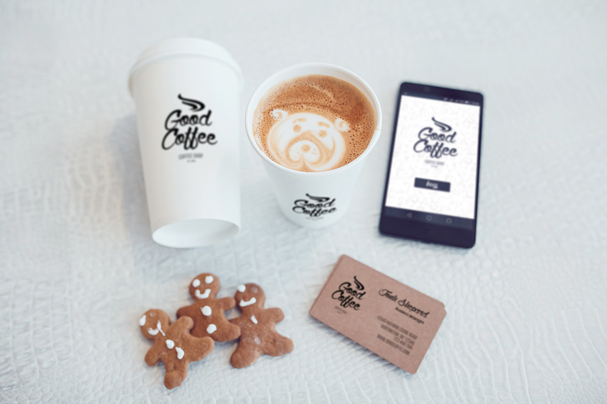 Coffee Branding Mock-up Vol 2, a Cups & Container Mockup by Freeman Studio (Photo 7 of 19)