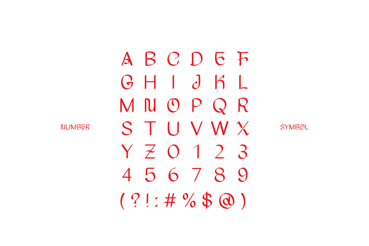 ROTE LIMA - DISPLAY FONT, a Handwritten Font by Fourshape (Photo 4 of 7)