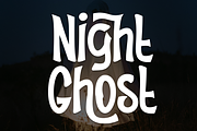 Night Ghost | Script Font, a Script Font by Scratchones (Thumbnail 1 of 9)