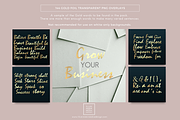 GOLD & SILVER FOIL WORD OVERLAY PACK, an Object Graphic by Illumineer Media & Design (Thumbnail 5 of 12)