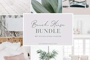 Beach House Styled Stock Photos