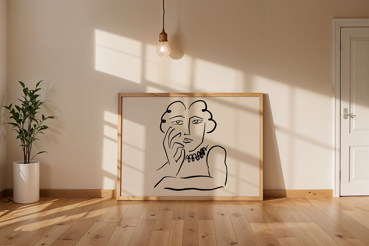 Landscape Frame Mockup | 5x7 Ratio, a Household Mockup by isjakimockups (Photo 8 of 9)