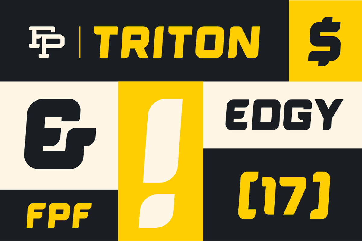 Triton Display Font preview 4