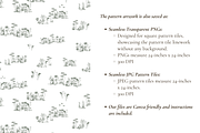 Flamingo Toile Illustrated Pattern, a Background Graphic by Hughes Studio (Thumbnail 6 of 8)