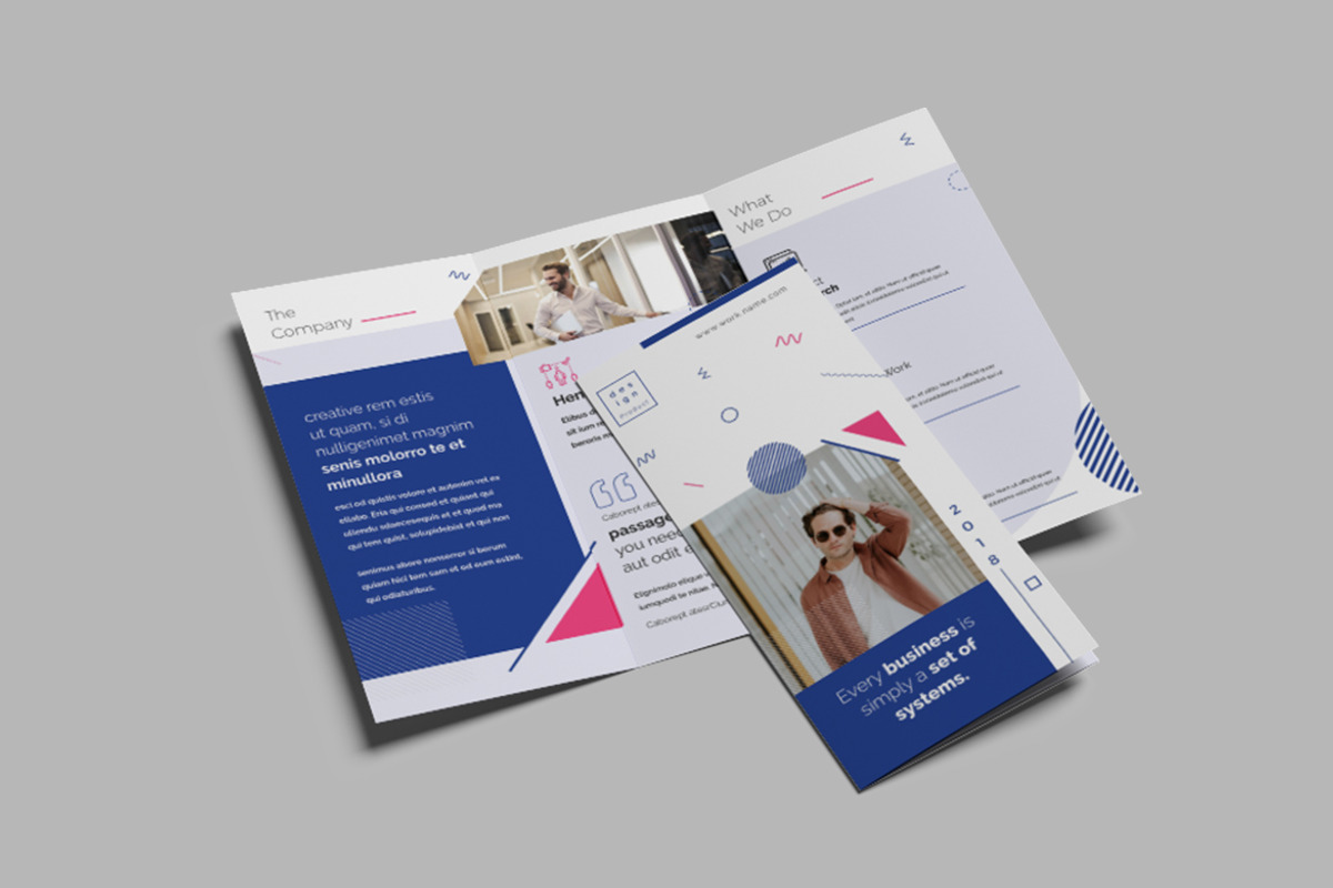The Creative Trifold, a Brochure Template by Addaxx (Photo 1 of 6)