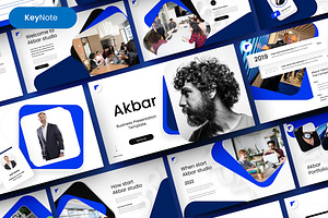 Akbar – Business Keynote Template, a Presentation Template by Dens Creative Studio