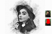 Modern Pencil Sketch PS Action, an Action Add-On by MRI STUDIO (Thumbnail 26 of 31)