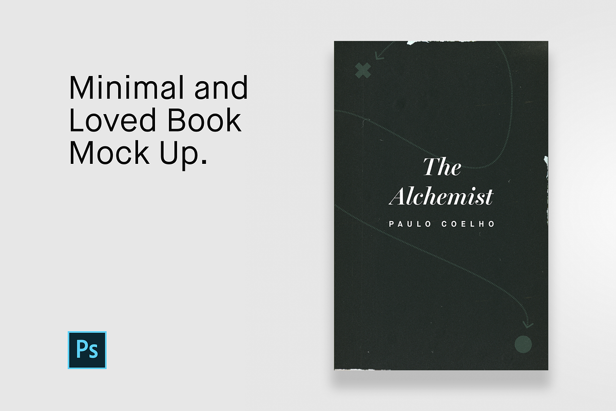 Minimal and Loved Book Mockup, a Books & Magazine Mockup by Fake Funk (Photo 1 of 5)