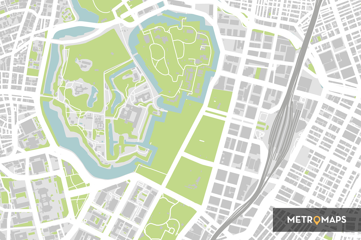Tokyo Map – Pale / Regular, an Illustration by MetroMaps (Photo 3 of 3)