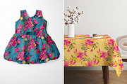 Pink Blooming Floral Patterns, a Pattern Graphic by Ninterints (Thumbnail 11 of 20)