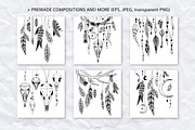 Boho elements boundle, a Texture Illustration by AnastasiaFears (Thumbnail 5 of 5)