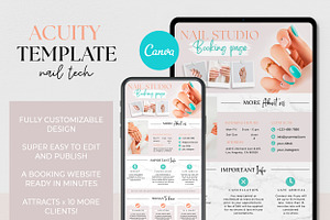 Acuity Nail Tech Template