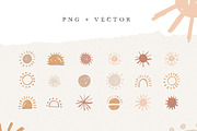 SUN ILLUSTRATION / vector & png, an Illustration by KruthDesign (Thumbnail 2 of 7)