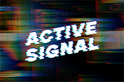 GLTCH - Glitch Typeface font, a Font by Vroz Studio (Thumbnail 5 of 6)