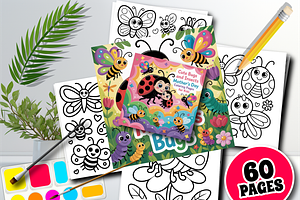 Cute Bugs and Insects Mother's Day, a Seasonal Illustration by Design Zone
