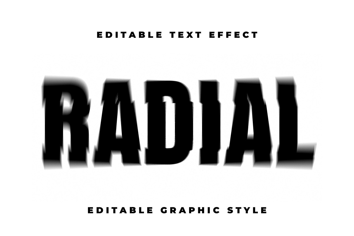 Distorted Motion Text Effect preview 3