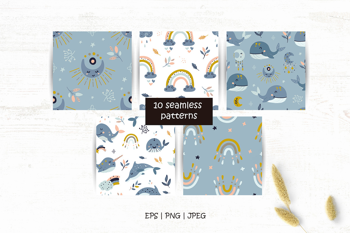 Celestial whales, a Graphic by Nafanya (Photo 5 of 10)
