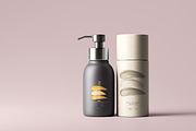Dark Plastic Cosmetic Mockup Bundle, a Cups & Container Mockup by pmvch (Thumbnail 105 of 111)
