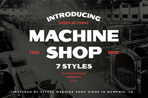 Machine Shop Bundle
