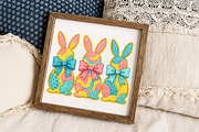 Easter PNG Coquette Easter Bunny, an Illustration by Libby Wishes (Thumbnail 5 of 6)