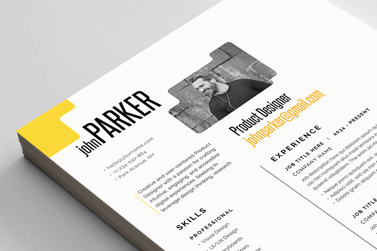 Resume/CV, a Resume Template by Reuix Studio (Photo 6 of 6)