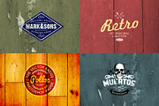 Retro Logo Mockups, a Product Mockup by Easybrandz (Thumbnail 3 of 5)