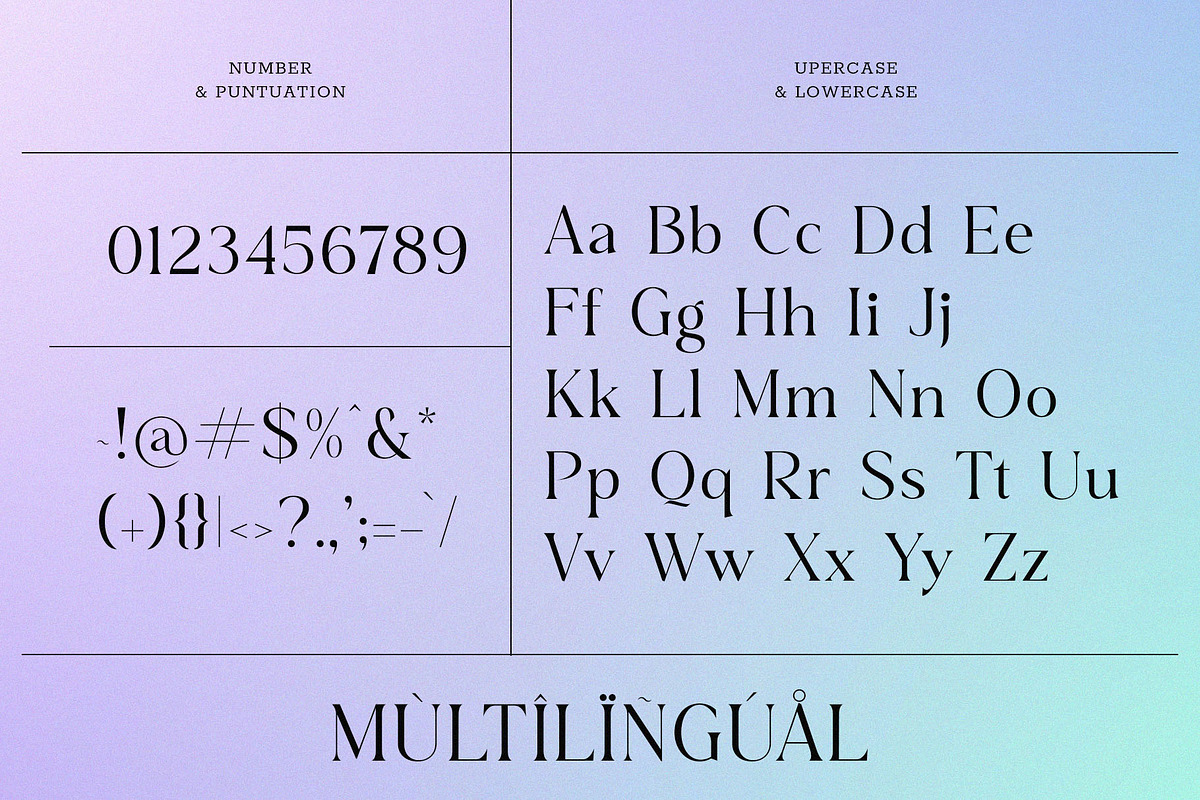 Bioscape - Modern Serif Typeface, a Serif Font by Font Kingdom (Photo 3 of 5)