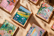 127 Spring Modern Prints Gallery, a Wallpaper Graphic by Feelsoul (Thumbnail 3 of 13)