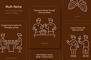 Thanksgiving Icons Collection, an Outline Icon by Prosymbols (Thumbnail 3 of 7)