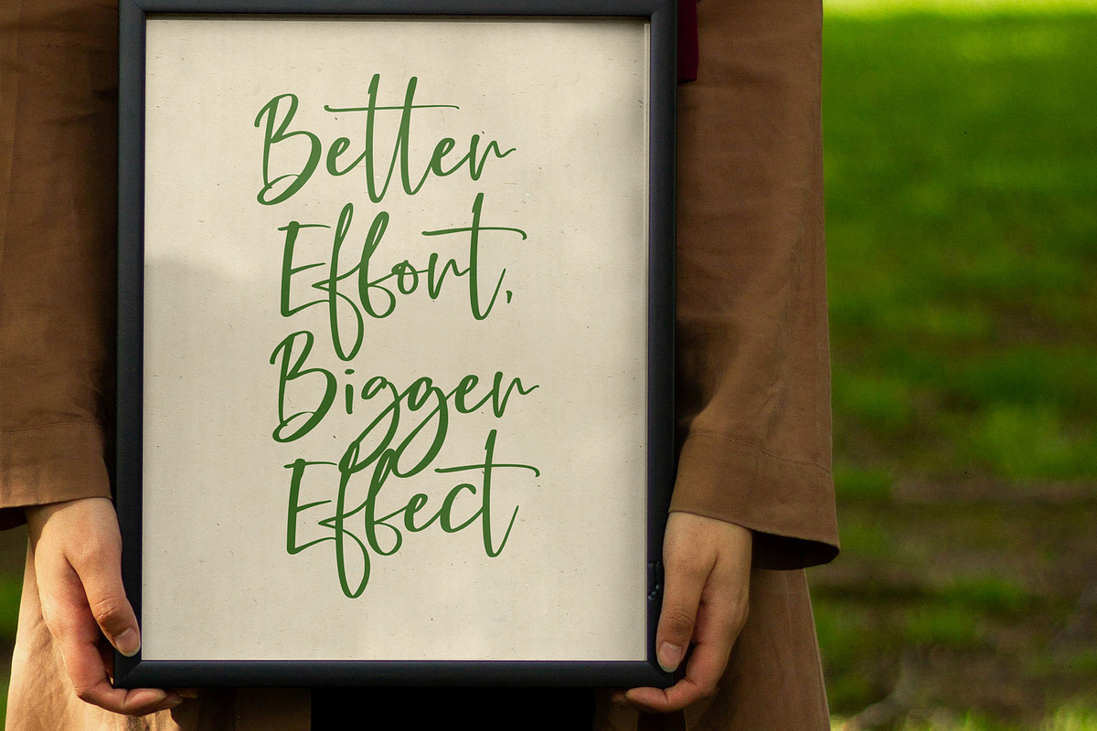 Kassidy A Handwritten Script Font, a Script Font by Awanstudio (Photo 3 of 8)