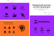 Data Science Icons, a Solid Icon by Prosymbols (Thumbnail 4 of 6)
