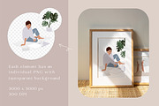 WORK FROM HOME aesthetics, an Illustration by EkaterinaKiriy (Thumbnail 5 of 9)