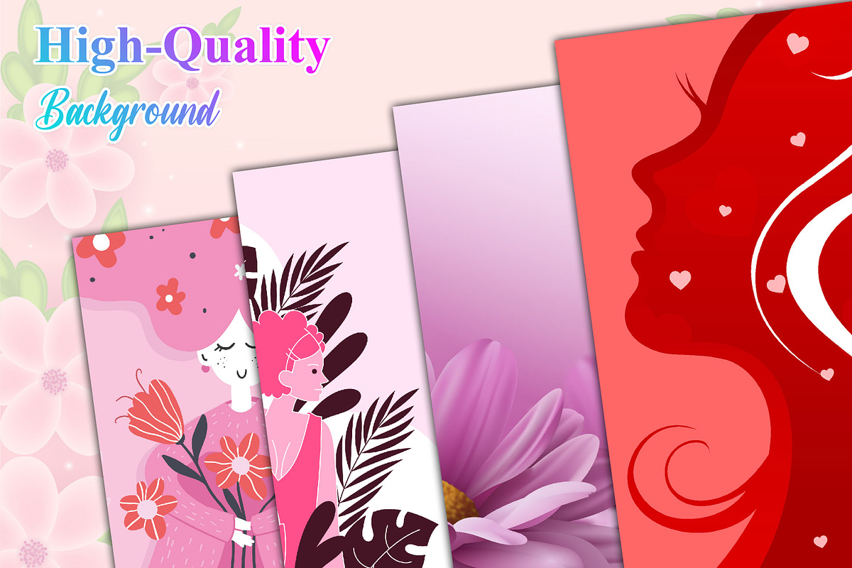 Womens Day Background, a Background Graphic by Digital Studio (Photo 4 of 6)