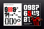 Wepoire - Sport Branding Font, a Sans Serif Font by NexaLine (Thumbnail 9 of 10)