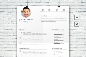 Professional Word Resume