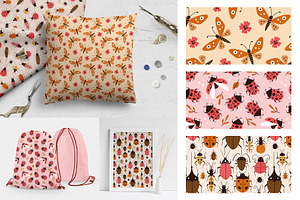 Insects Pattern Collection