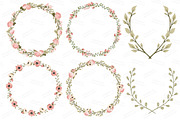 Wedding Floral Clipart & Vectors, an Illustration by Amanda Ilkov (Thumbnail 3 of 4)